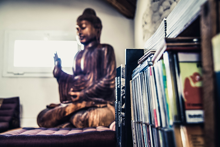 Buddha in legno