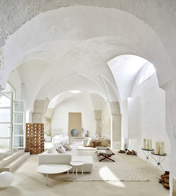 Frantoio nel Salento casa di Ludovica Serafini e Roberto Palomba