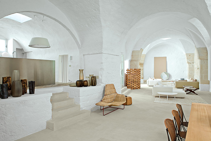 Frantoio nel Salento casa di Ludovica Serafini e Roberto Palomba