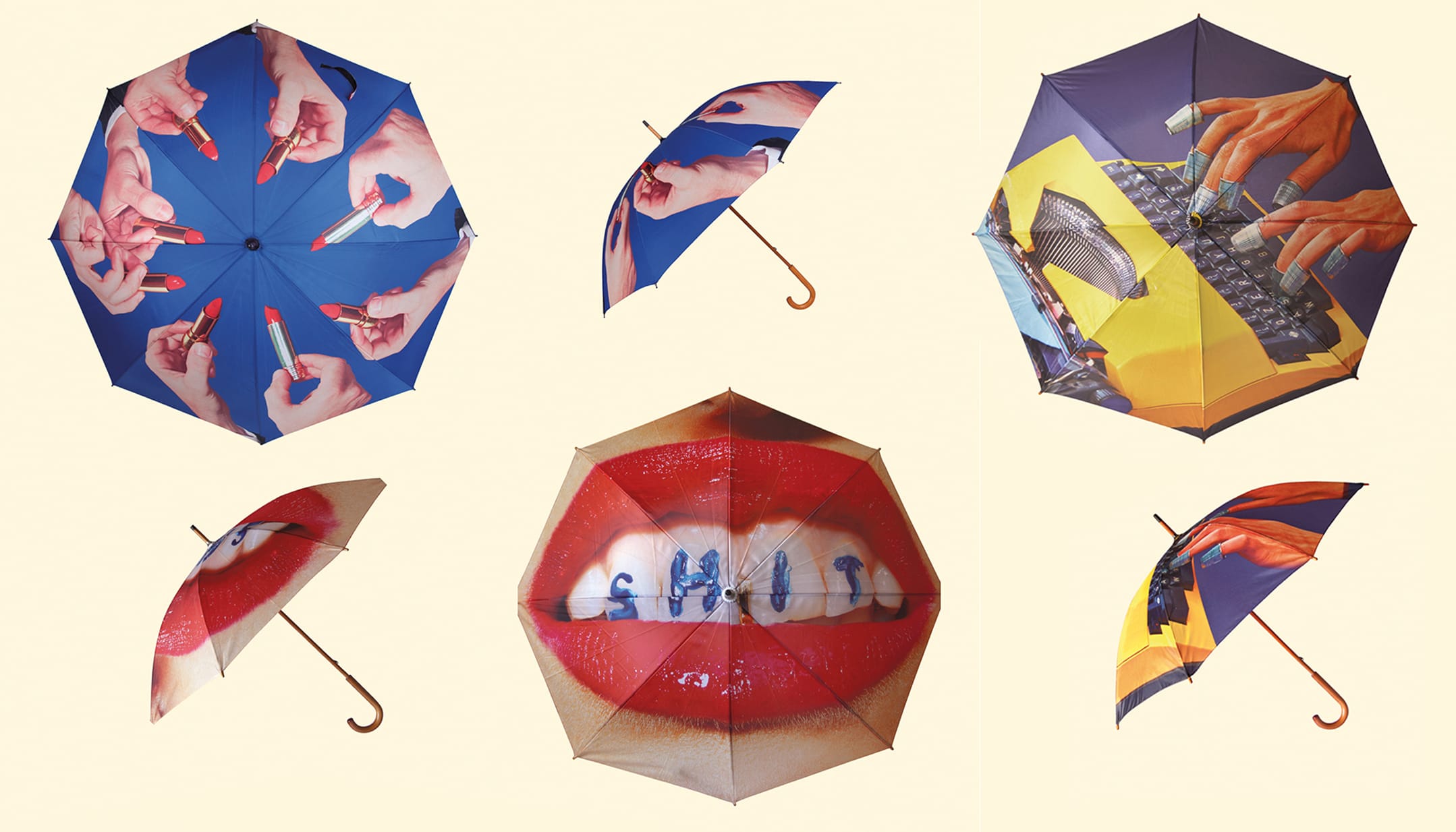 Toiletpaper Seletti ombrelli