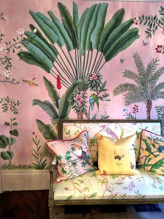 aquazzura x de gournay