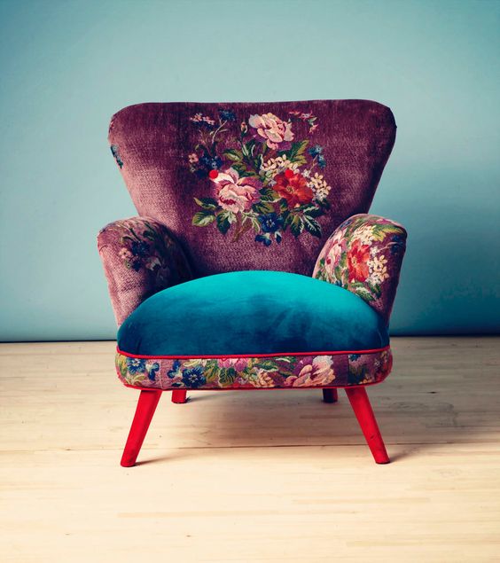 poltroncina floreale blog di tanji